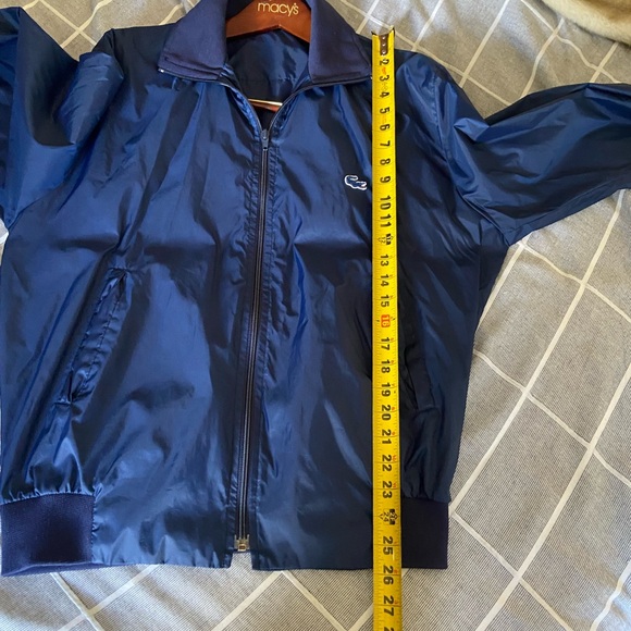 Lacoste Blue Men’s Large Nylon Windbreaker - Picture 10 of 10